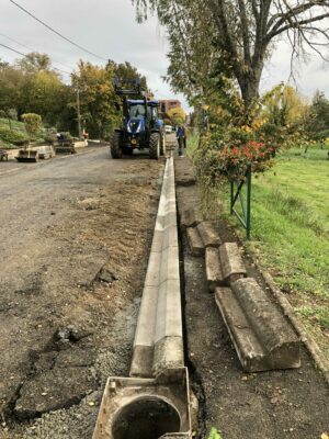 Travaux de voirie à Zollingen