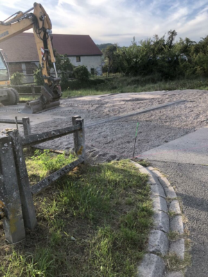 Travaux de voirie à Bischtroff – sur – Sarre